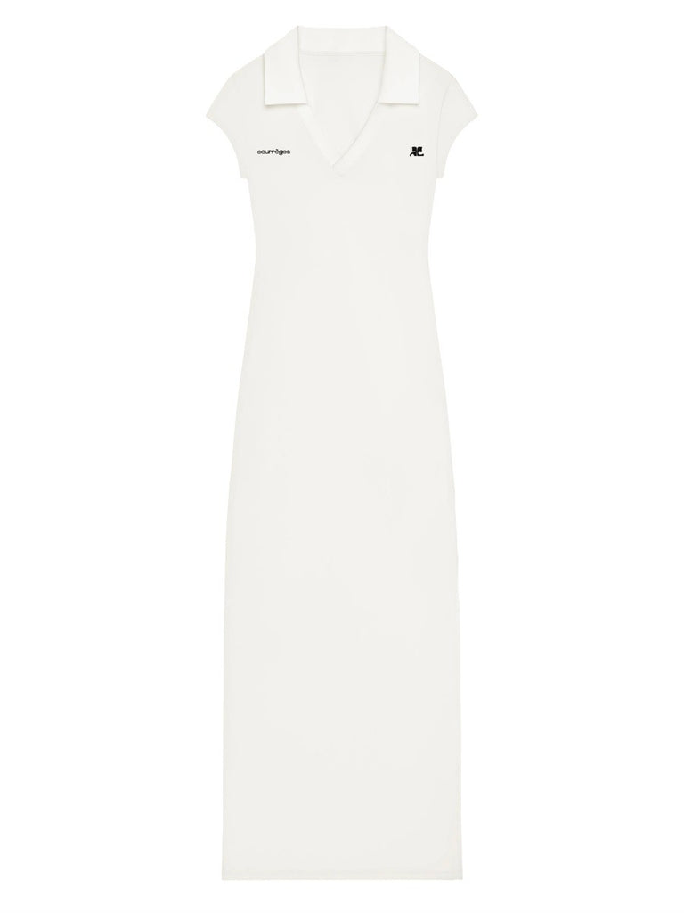 LONG SPORTS POLO SHIRT DRESS
