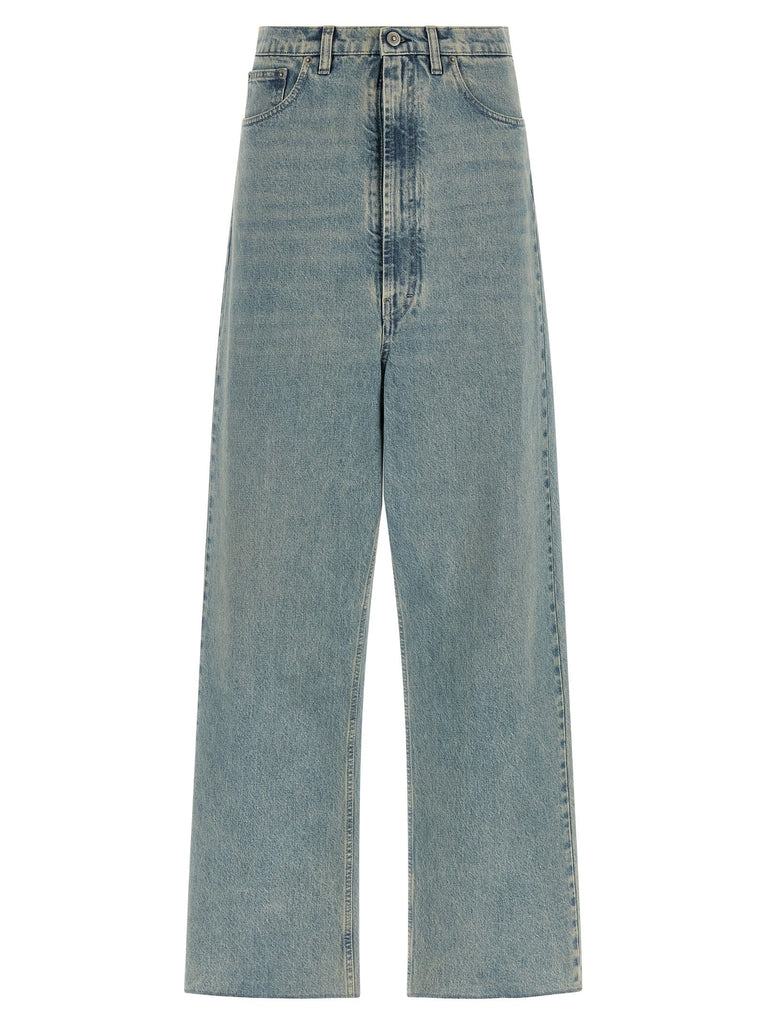 Low crotch jeans