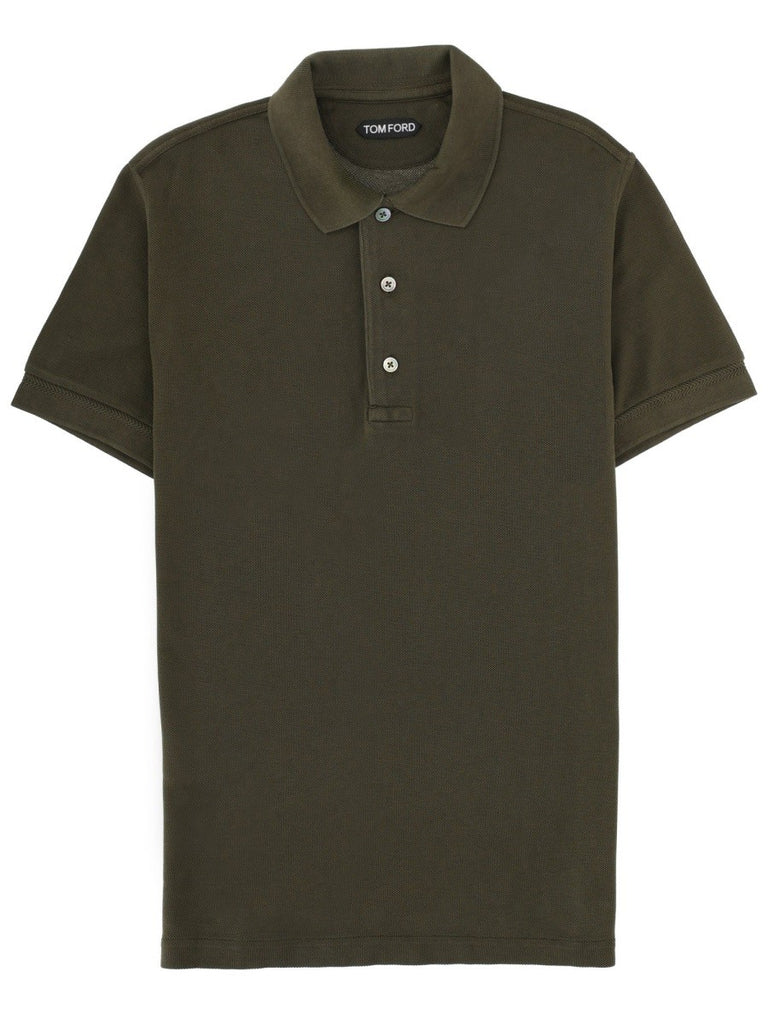 LYOCELL AND COTTON POLO SHIRT