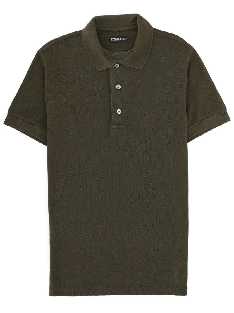 LYOCELL AND COTTON POLO SHIRT