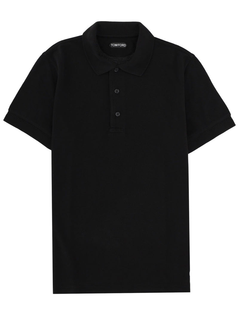 LYOCELL AND COTTON POLO SHIRT