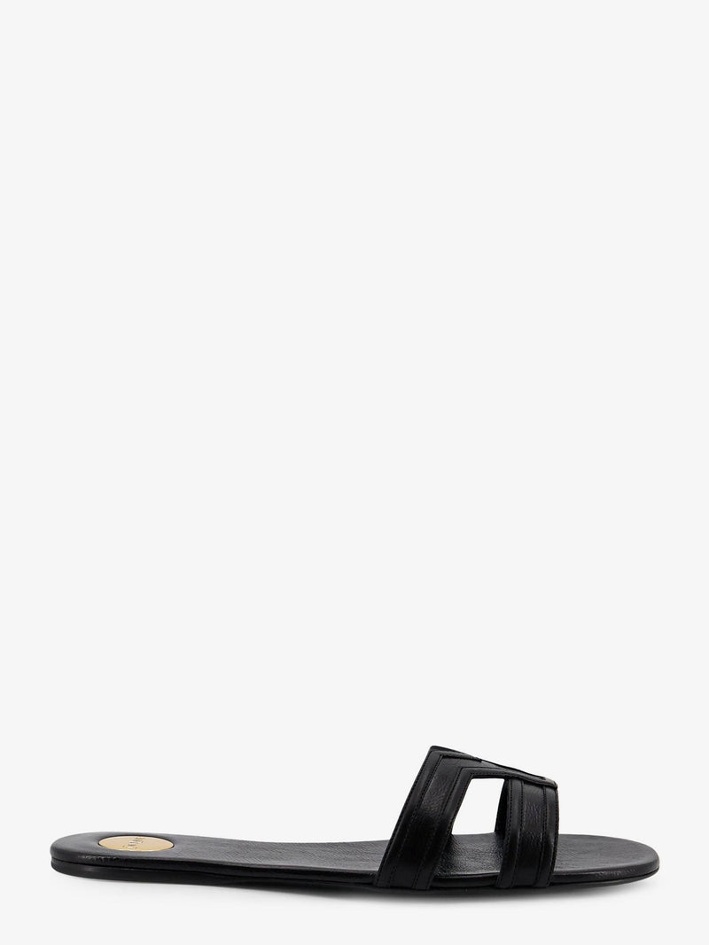 Mabrouka leather sandals