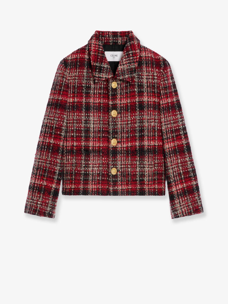 Madras wool, cotton and mohair blazer