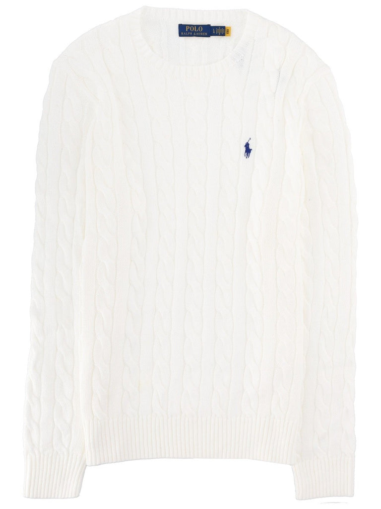 MAGLIA A TRECCE CON LOGO