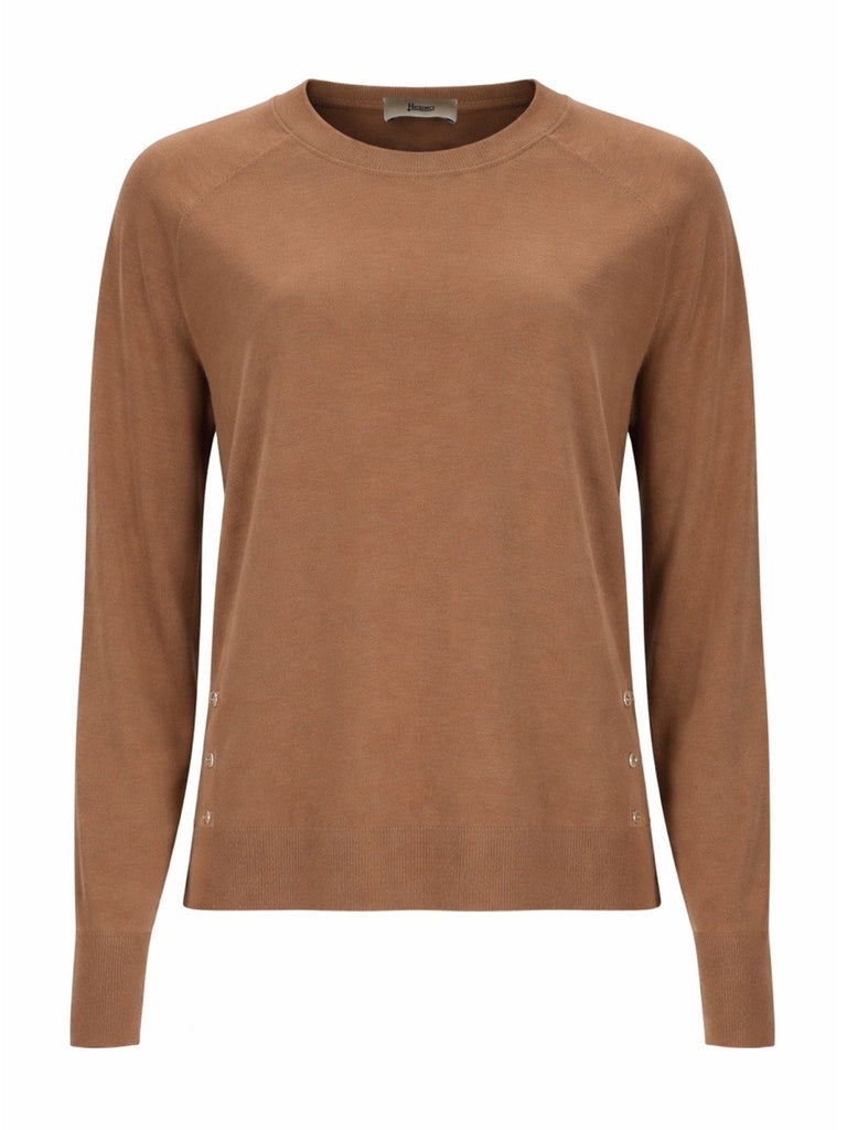 MAGLIA CON BOTTONI LATERALI