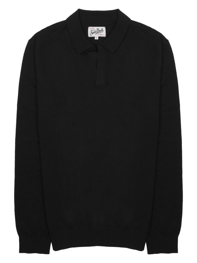 MAGLIA CON COLLETTO A POLO