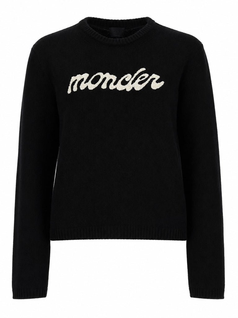 MAGLIA CON LOGO A CONTRASTO