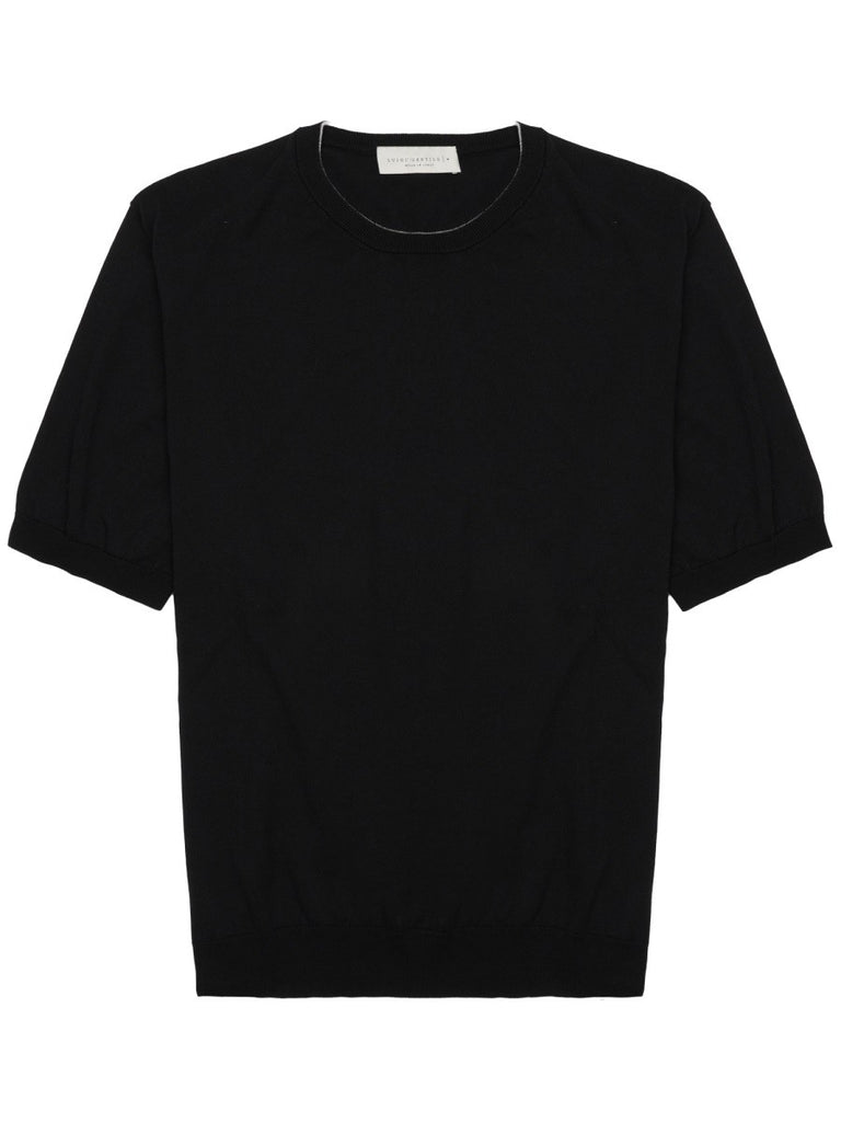 MAGLIA IN COTONE A MANICA CORTA