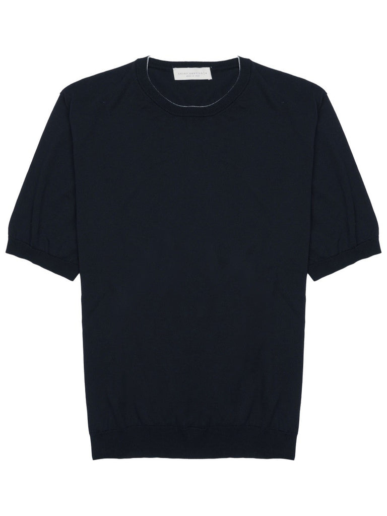 MAGLIA IN COTONE A MANICA CORTA