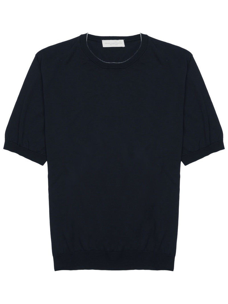 MAGLIA IN COTONE A MANICA CORTA