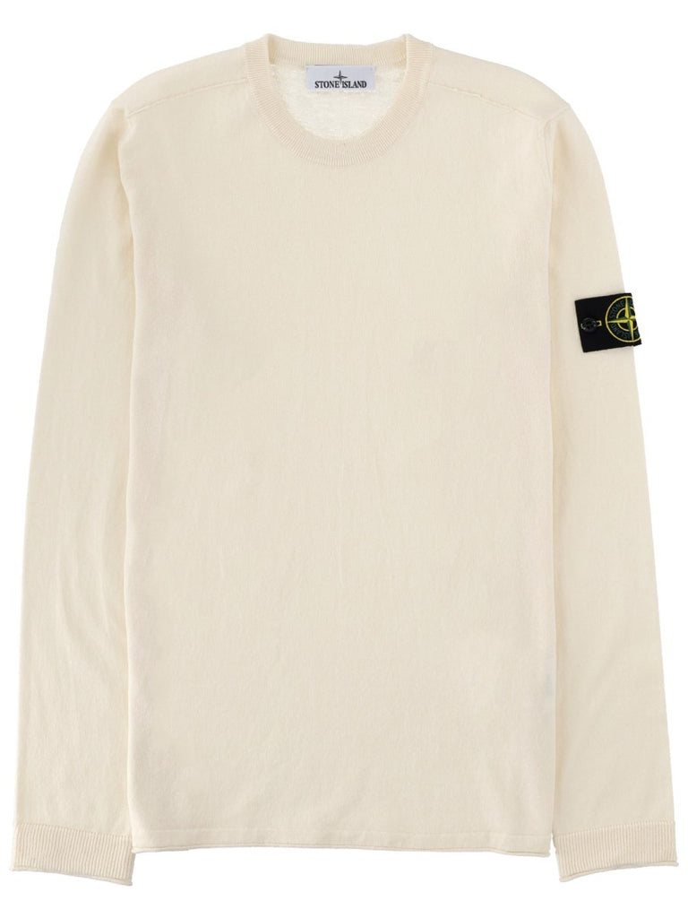 MAGLIA IN COTONE CON PATCH LOGO