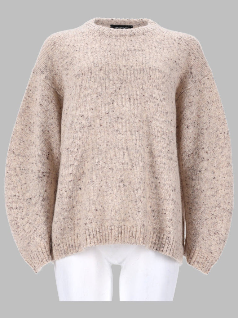 MAGLIA IN FILATO BOTTONATO CON LUREX