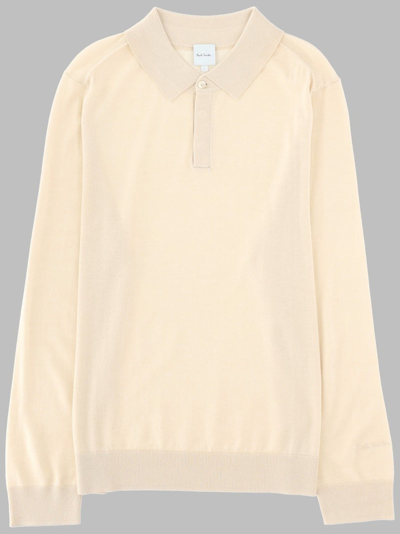 MAGLIA POLO IN LANA MERINO