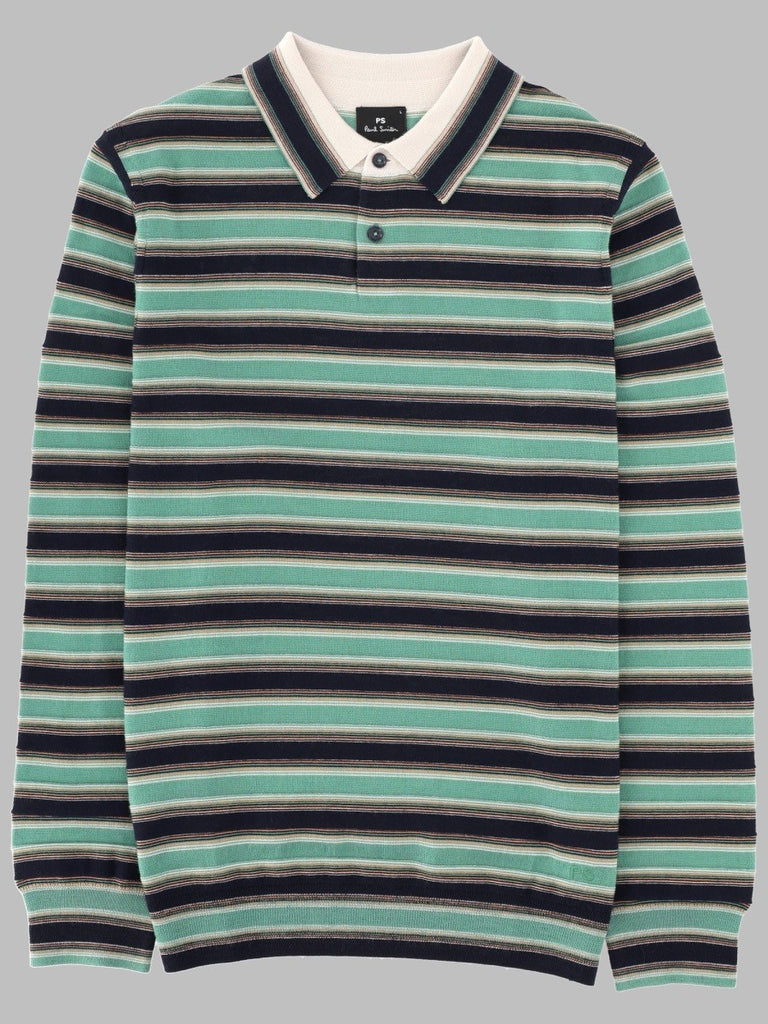 MAGLIA POLO IN LANA MERINO