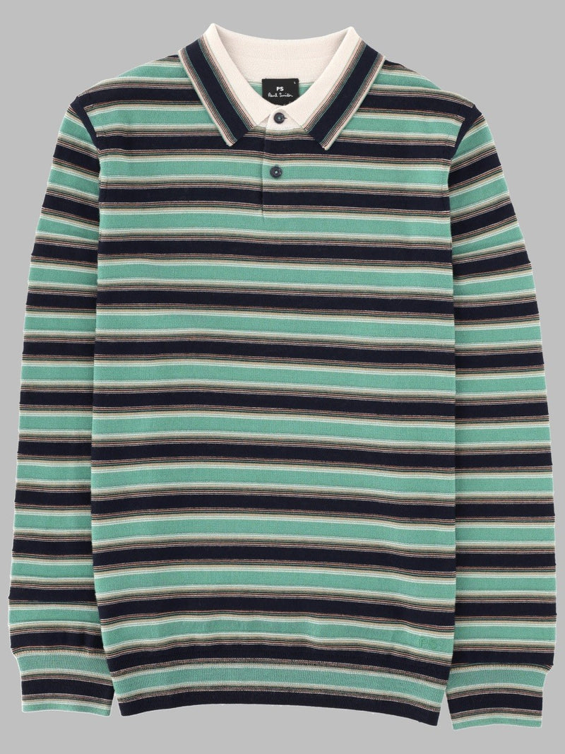 MAGLIA POLO IN LANA MERINO