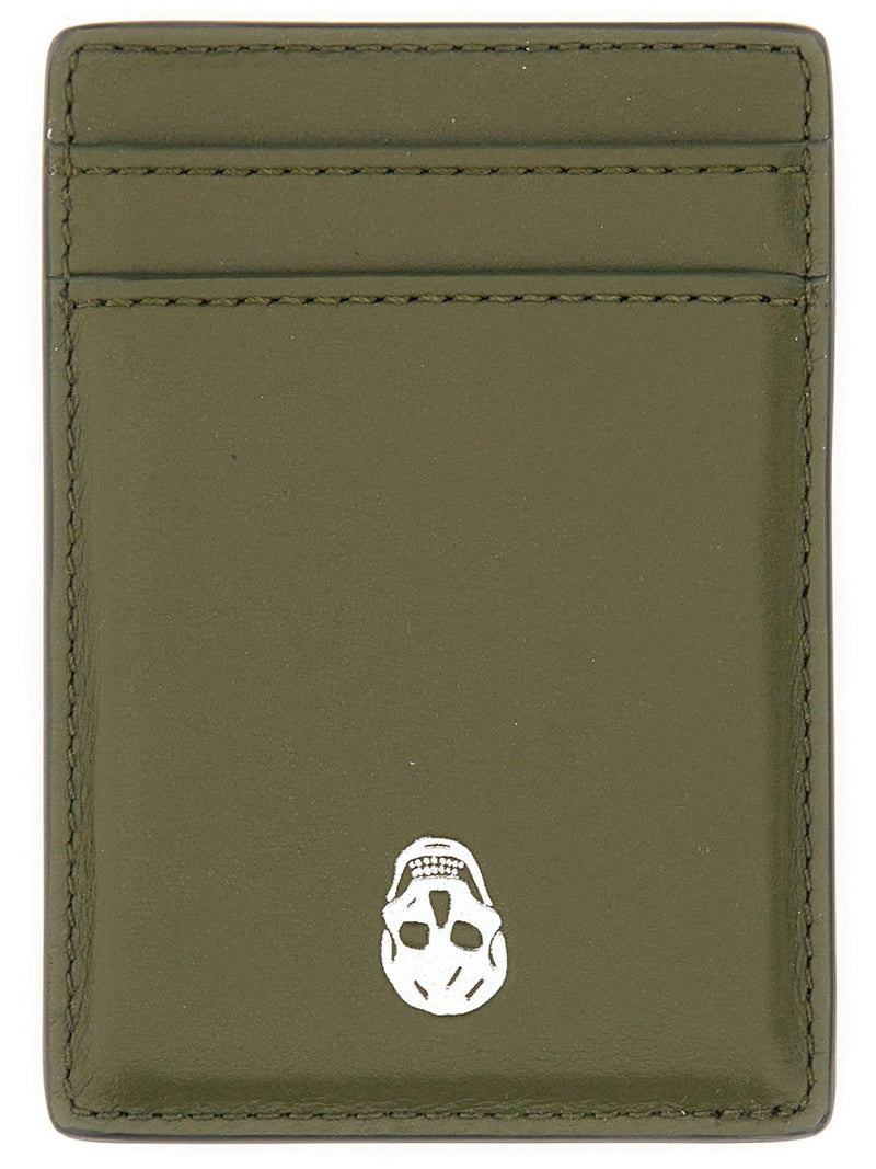 MAGNETIC CARD HOLDER "SKULL"