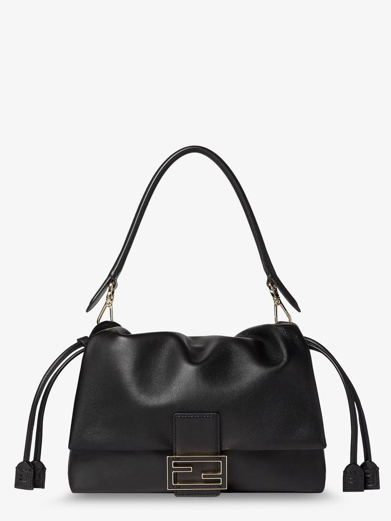 Mamma Baguette Medium leather crossbody bag