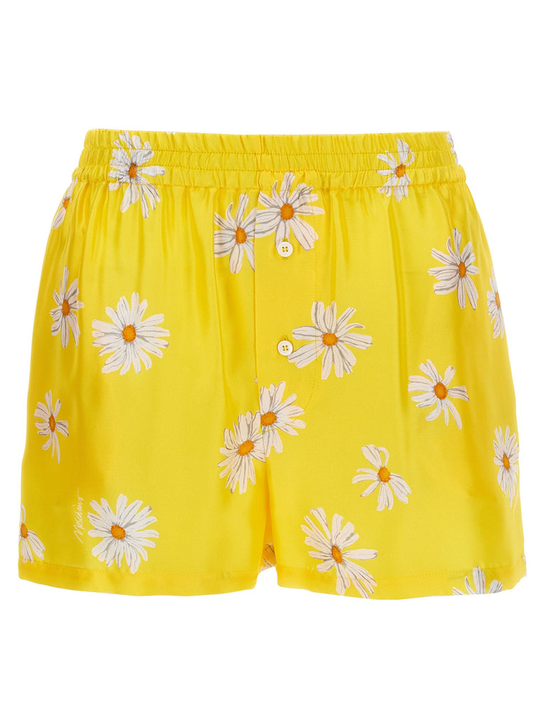 'Margherite' print shorts