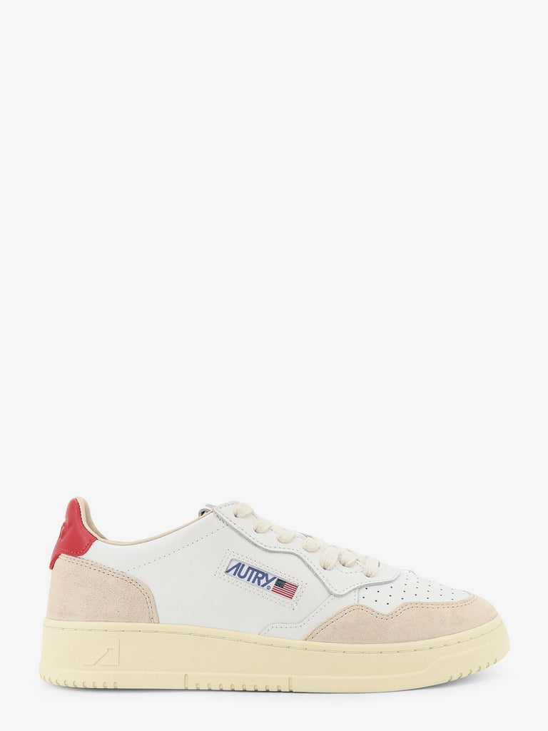 Medalist Low leather sneakers with side logo
