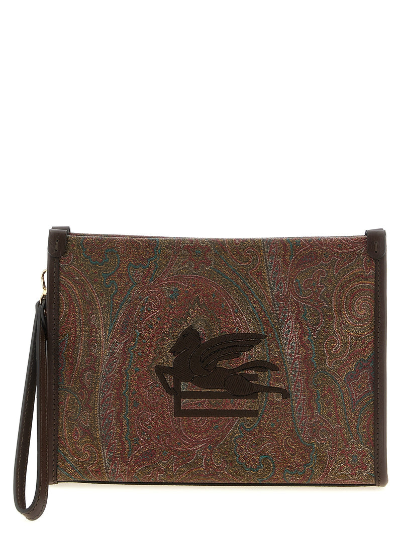 Medium 'Arnica' clutch bag