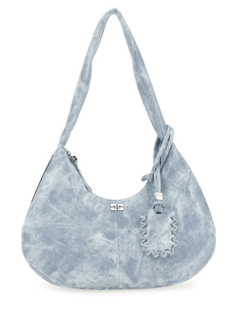 MEDIUM "BLEACHED" HOBO BAG