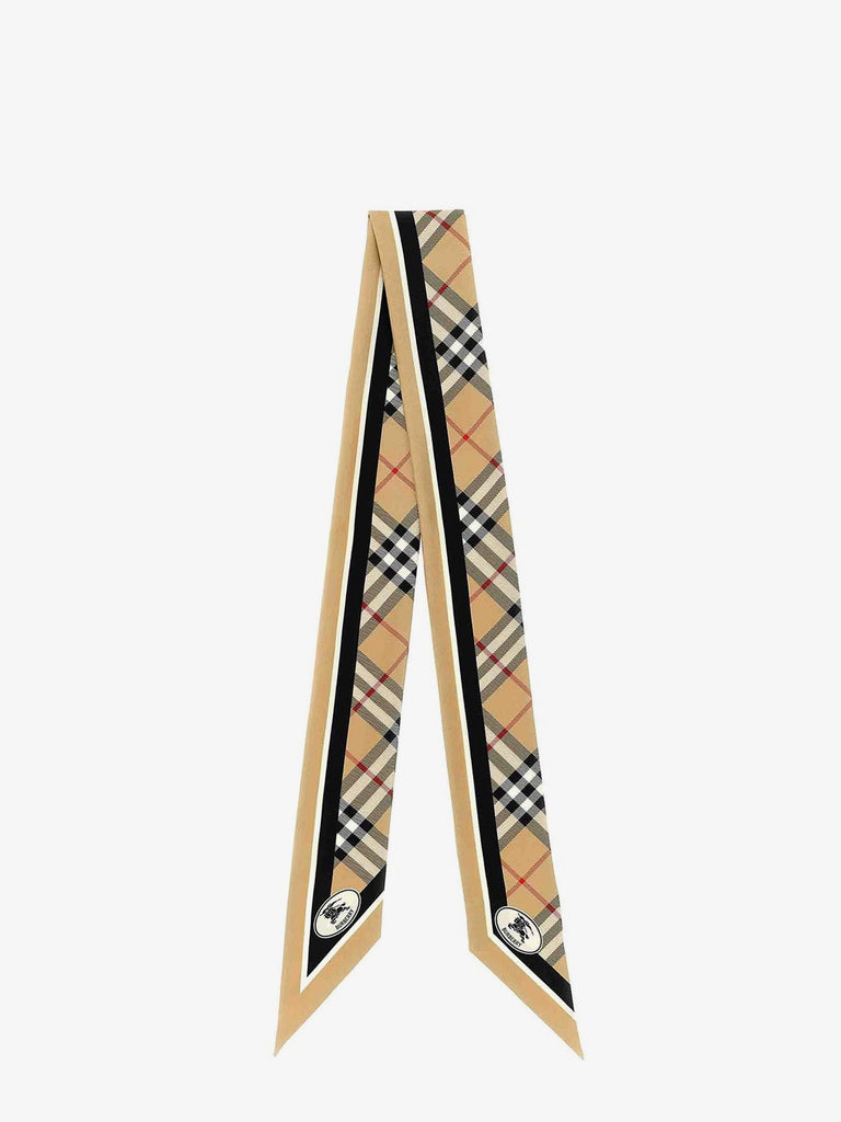Medium Check silk bandeau