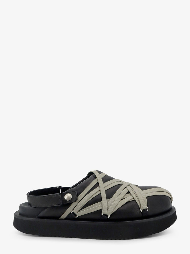 Megalace leather sandals