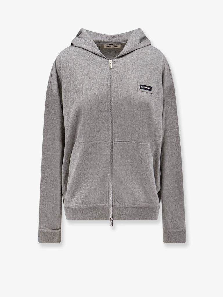 Mélange jersey sweatshirt