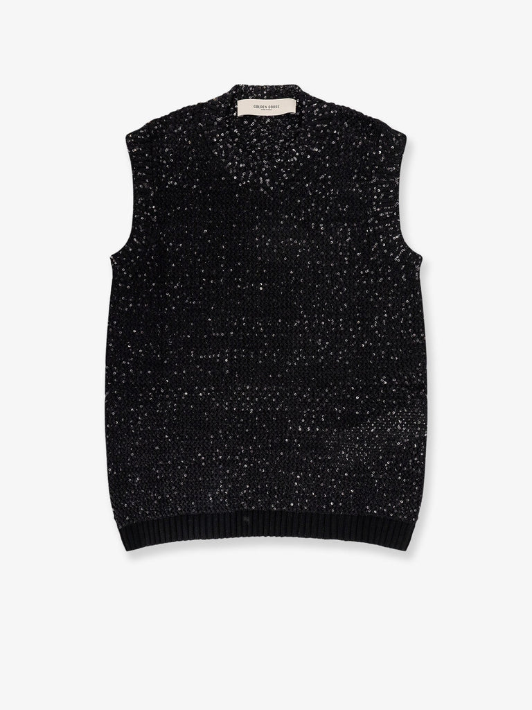 Melyssa sleeveless sweater with sequins