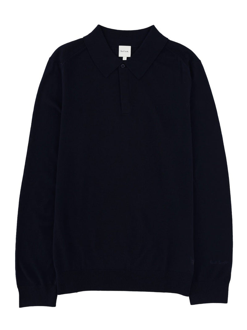 MERINO WOOL POLO SHIRT