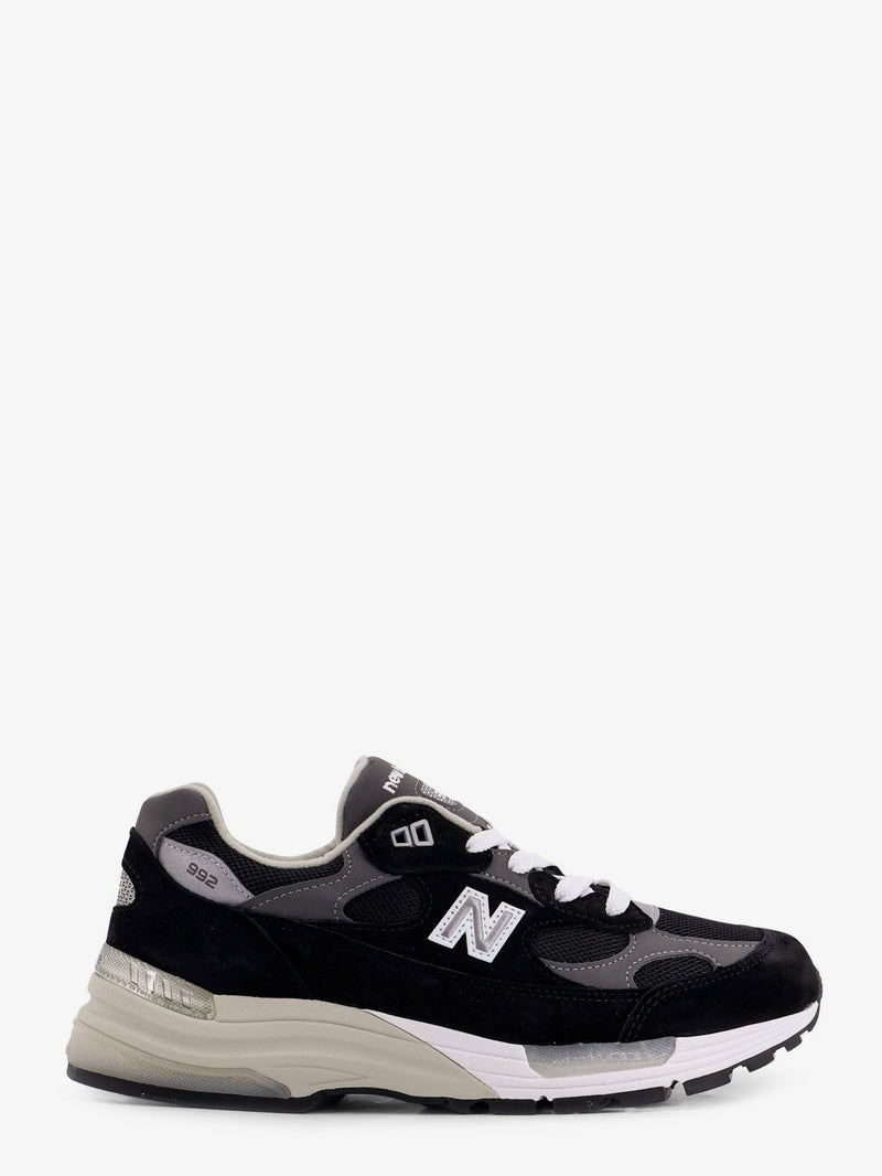 Mesh and suede U992BK sneakers
