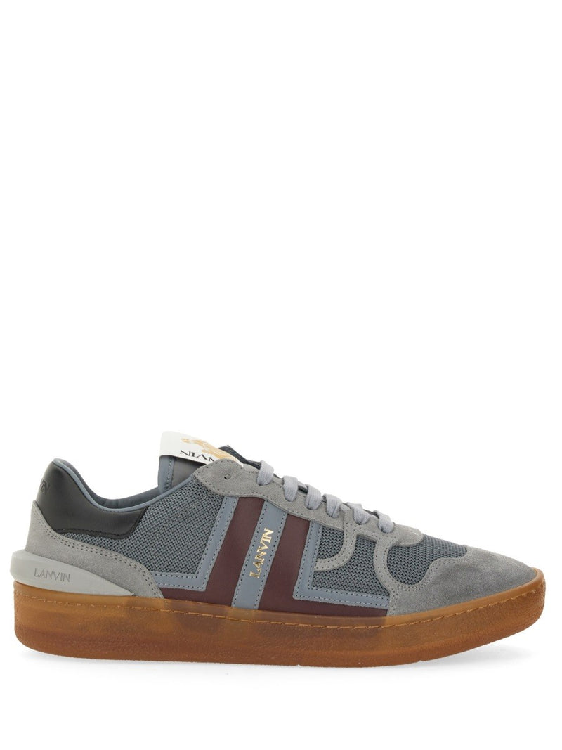 MESH, SUEDE AND NAPPA LEATHER SNEAKER
