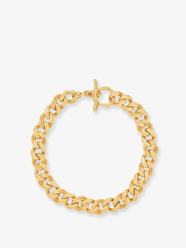 Metal choker necklace