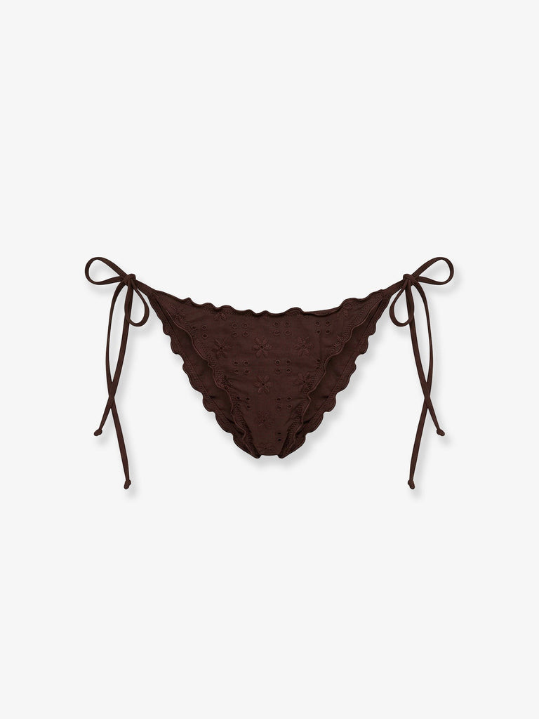Miami briefs with all-over embroidery