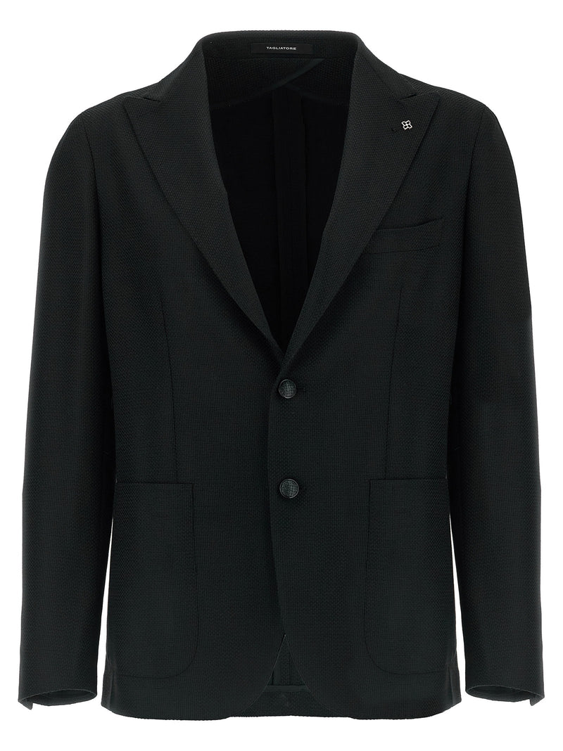 Micro squares blazer