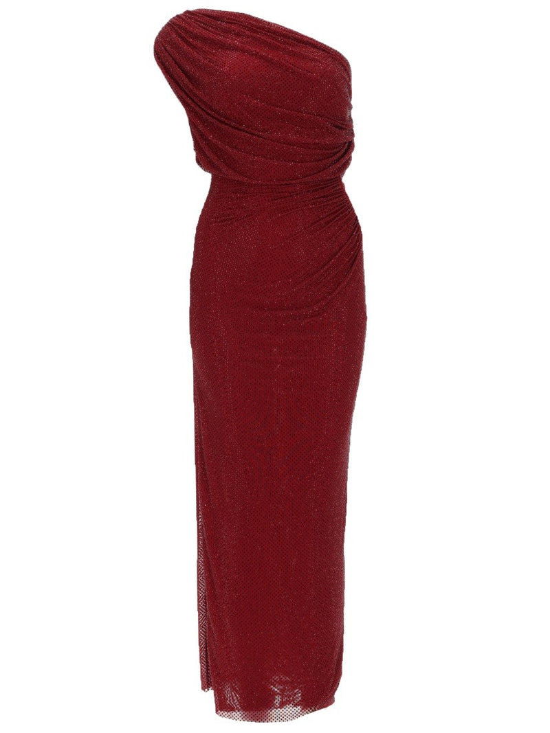 MIDI DRESS WITH RHINESTONES