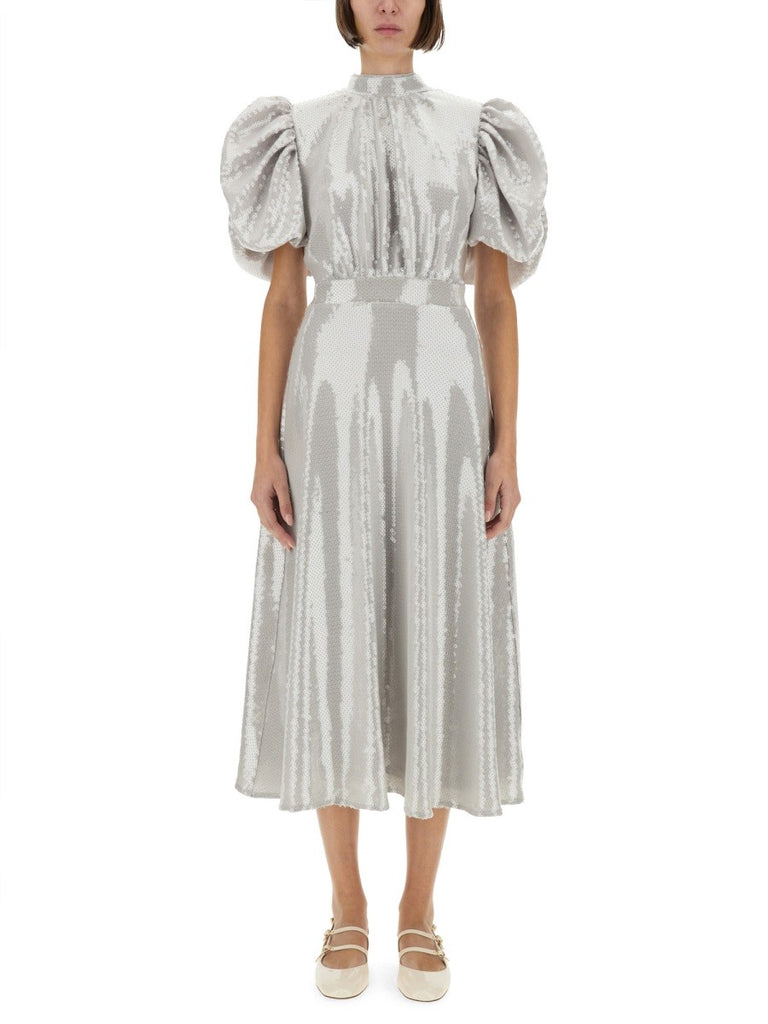MIDI DRESS WITH SEQUINS