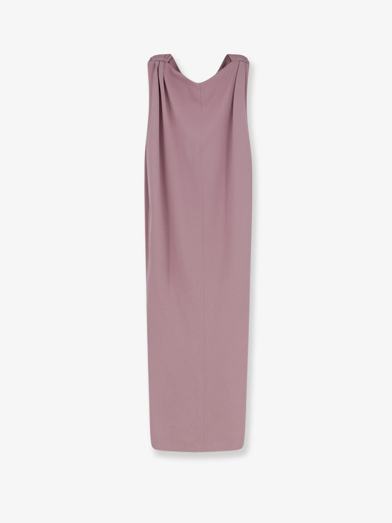 Midi Sack silk and wool dress