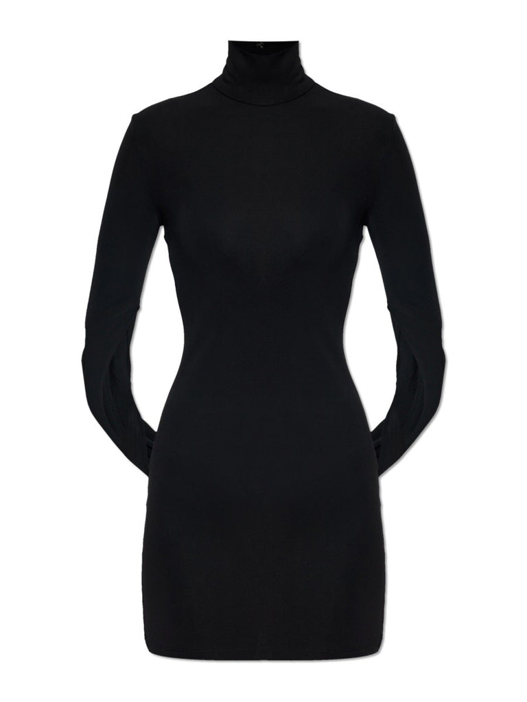 MINI DRAPED DRESS