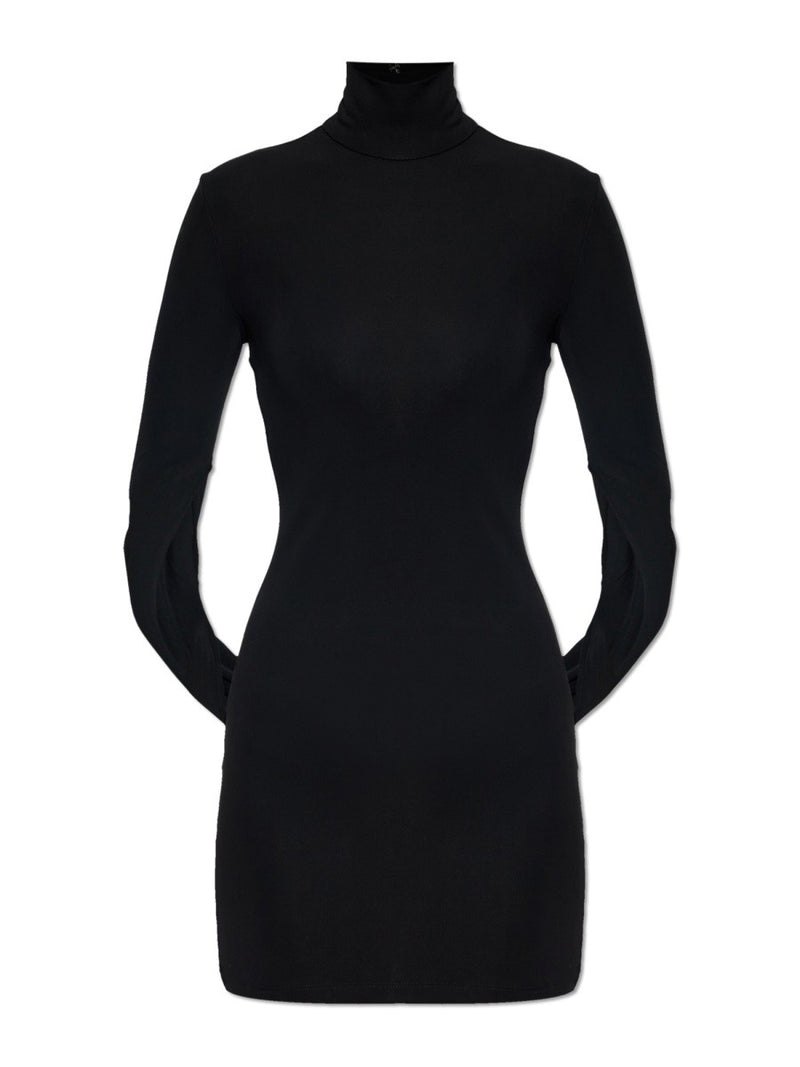 MINI DRAPED DRESS