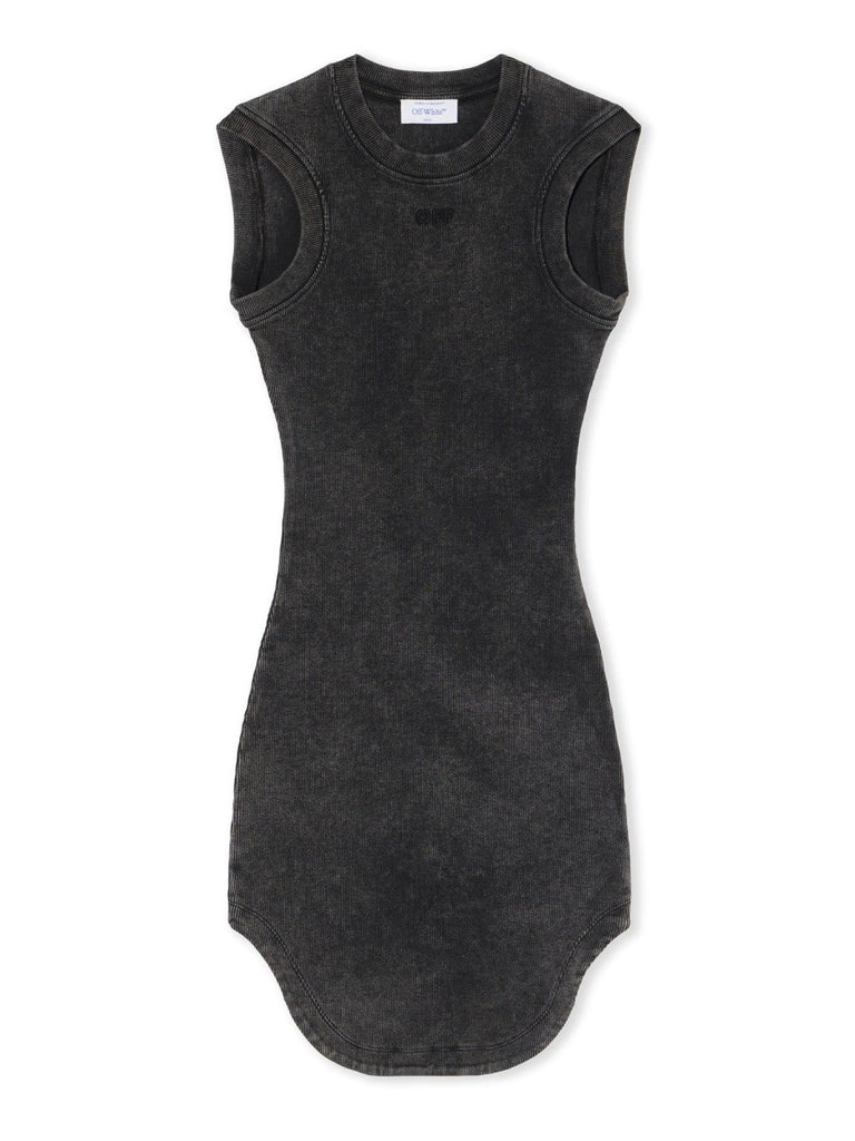 MINI DRESS "OFF STAMP"