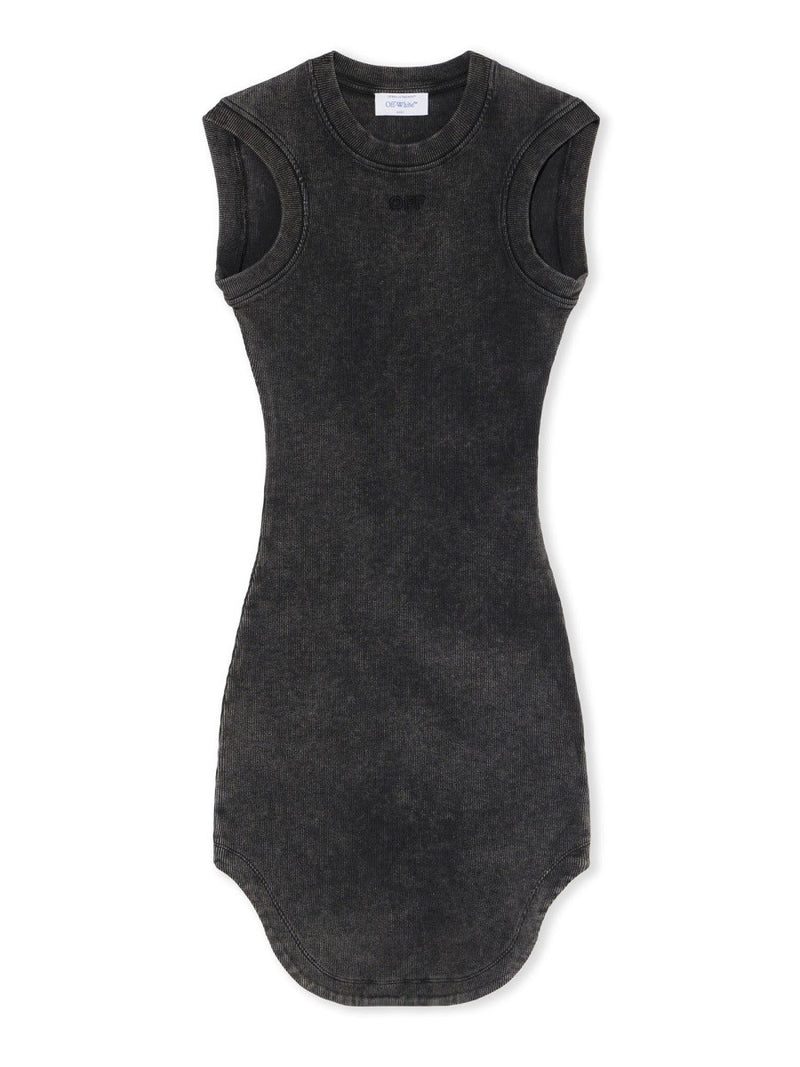 MINI DRESS "OFF STAMP"