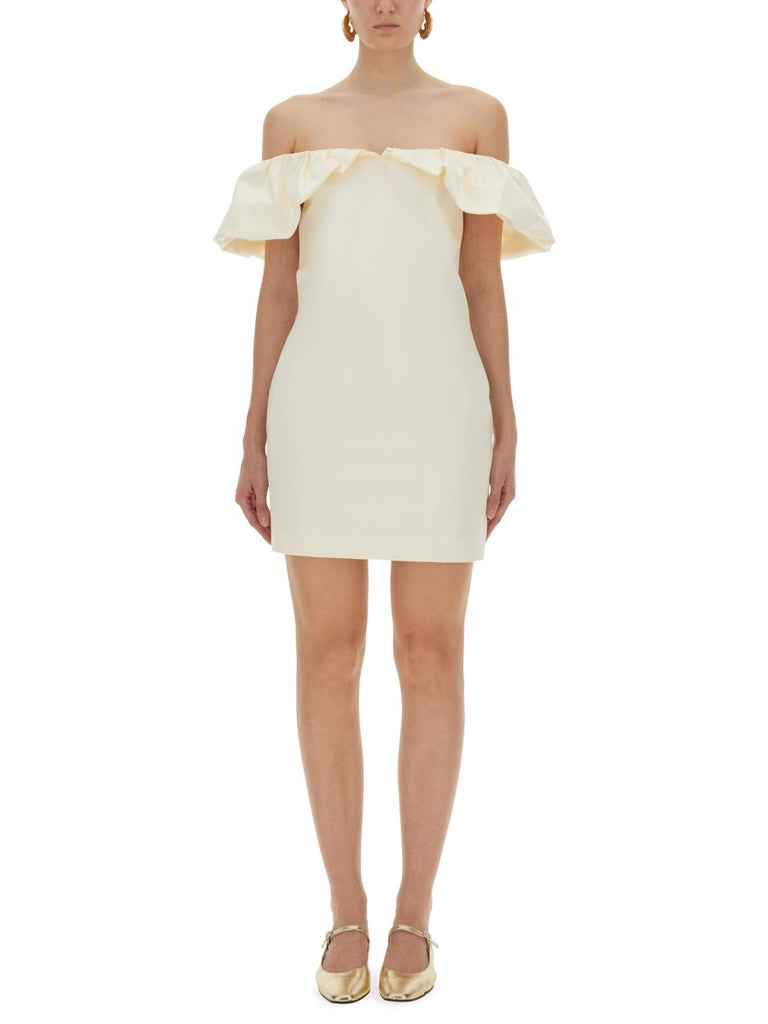 MINI DRESS WITH BARE SHOULDERS