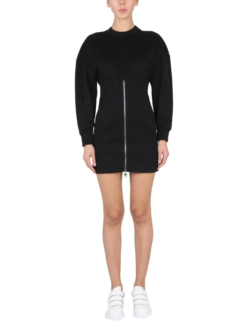MINI DRESS WITH COCOON SLEEVES