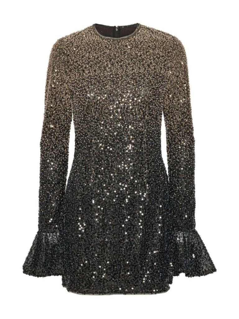 MINI DRESS WITH SEQUINS
