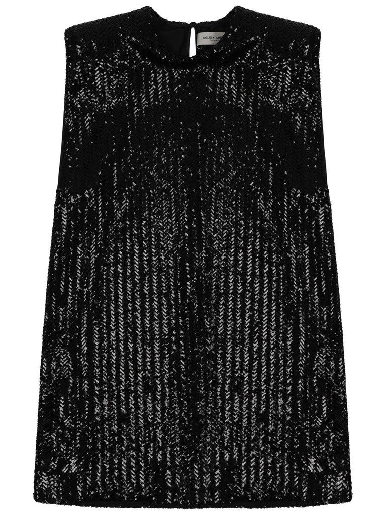 MINI DRESS WITH SEQUINS