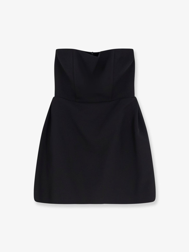 Mini dress with stays