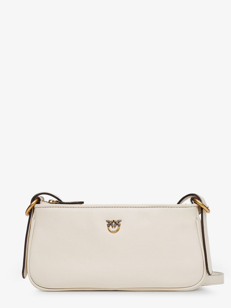 Mini Half Moon leather crossbody bag