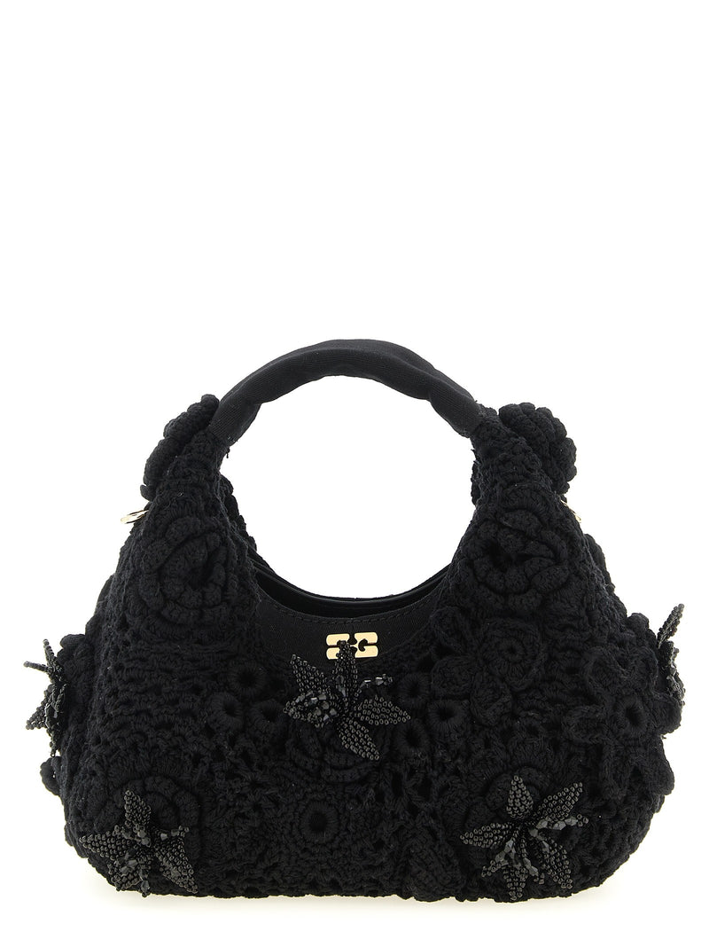 'Mini Hobo Crochet' handbag