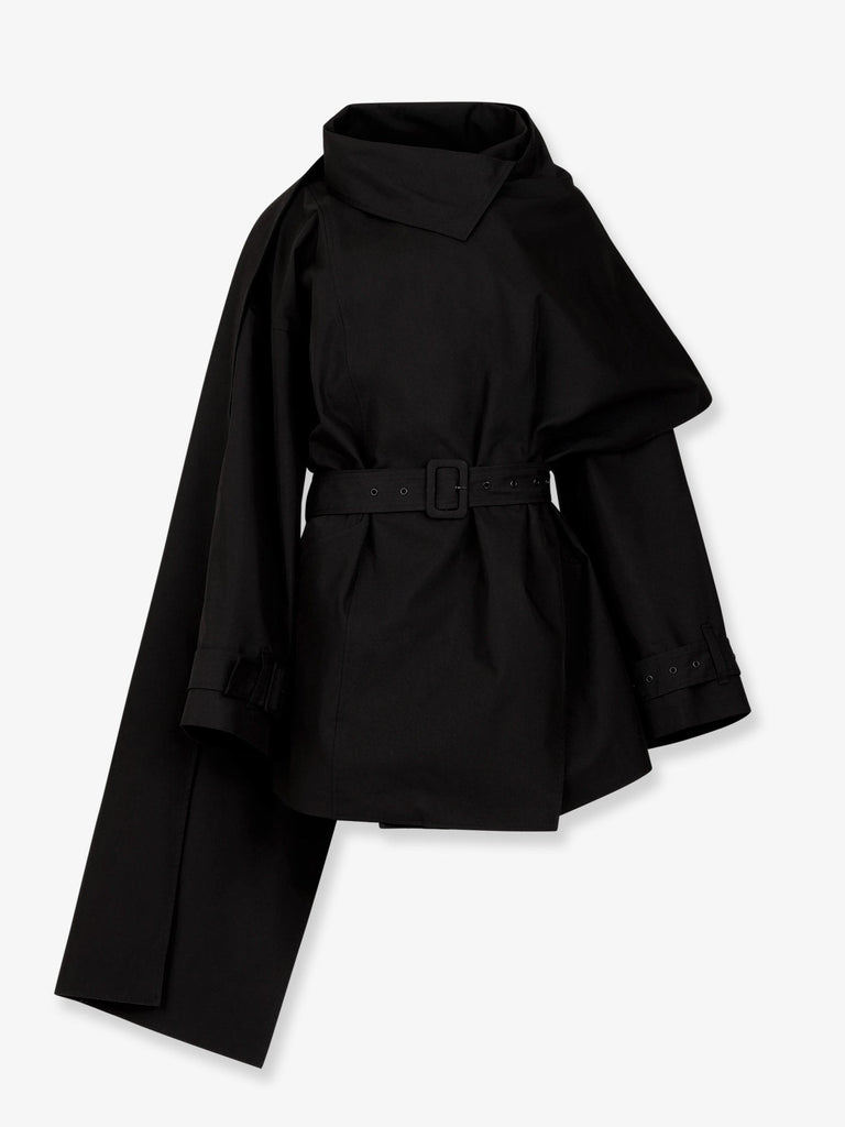 Mini Scarf cotton coat